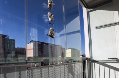 Zasklení balkonu Teplice - květen 2015