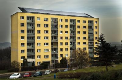 Zasklení balkonu Teplice - květen 2015
