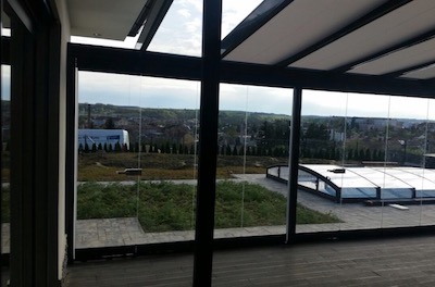 Zasklení terasy u RD Brno Ivančice
