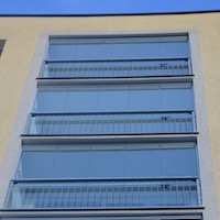 Balkony - zasklení